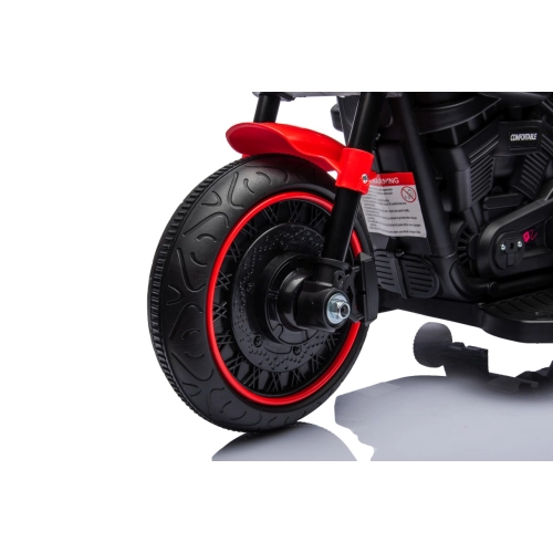 Motor na akumulator Chopper FASTER Czerwony AHL008.CR